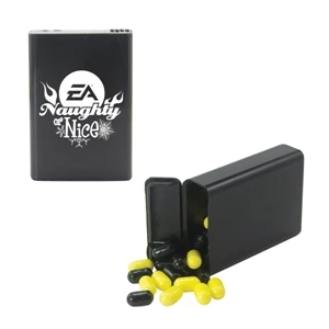 Mint Man - Refillable Plastic Mint/candy Dispenser With Colored Bullet Candy. Candy Dispenser
