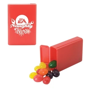 Candy King - Refillable Plastic Mint/candy Dispenser With Jelly Beans. Jelly Beans In Dispenser