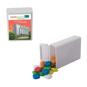 Mint Man - Refillable Plastic Mint/candy Dispenser With Gum. Chewing Gum In Candy Dispenser