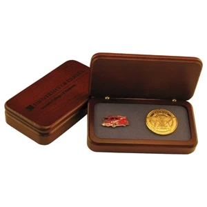 Wood Presentation Box, 5 1/8" x 2 3/4" x 1 1/8"