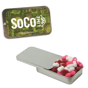 Mint Tin Maniacs - Slider Tin With Candy Hearts. Heart Shaped Candy In Mint Tin. Great For A Valentine