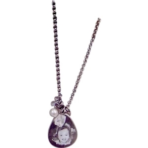 Sea Sparkle Eevah (tm) - With Tag - Necklace With Rose Quartz Beads, Freshwater Pearls And Quartz Beads