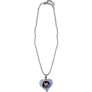 New Style Charming Heart Necklace - Heart Shaped Charm With Antique Gold Plated Chain