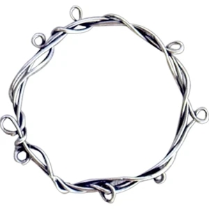 New Style Twisted Web - Twisted Web Bracelet. Silver Fill Wire Is Wound Into A Wearable Piece Of Art