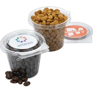 Sweetz (tm) - Round Safe-t Fresh Container - Plastic Fresh Container With Your Choice Of Silver Fill