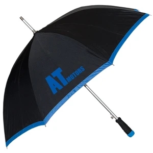 Executive - 190t Polyester Umbrella With Fiberglass Ribs, 23" Rib Length 46" Arc