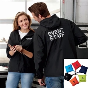 Kinney - Blank - Women's Lightweight Jacket Features A Center Front Coil Zipper And Dropped Back Hem