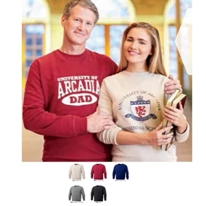 Garris - All-in - Women's Fleece Crew Has A Rib Knit Collar, Sleeve Cuffs & Body Hem
