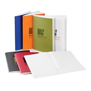 Amico - Stone Paper Saddle-stitched Notebook With 20 White Lined Sheets