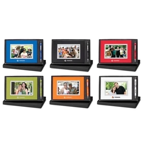 Carousel - 2-piece Gift Set With Matching Ballpoint Plastic Pen And Photo Frame