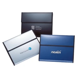 Executive Pen2paper - Polypropylene Portfolio With Velcro Closure, Cd/dvd Holder And Card Slot