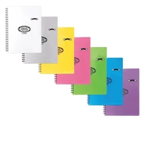 Candy Coated - Notebook Made Of Polypropylene With Double Spiral Binding & Pen Loop On Cover