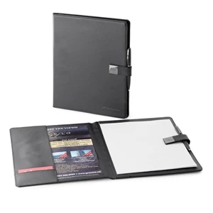 Solano - Journal Portfolio With Magnetic Closure With A Refillable Notebook