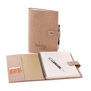 Carmen - Journal Combo With Cover, Refillable Spiral-bound Notebook And Vicki Pen