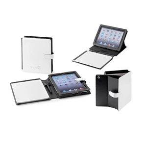 Donna - Tablet Padfolio Is Made Of Vinyl With Hidden Chrome Magnetic Button Closure