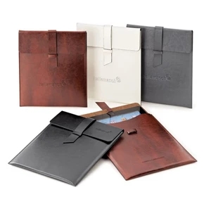 Fabrizio - Tablet Sleeve With Exterior Flap Is Made From Vinyl & Fits A 9" Tablet