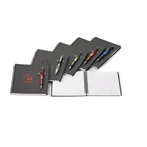 Helix-eco - Combo Includes Spiral Notebook With Recycled Cover & A Bio-degradable Pen