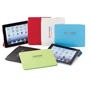 Natale - Tablet Holder Has Vinyl Panel Removable Folding Cover & Plastic Case