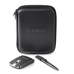 Hansel - 2-piece Travel Set Includes Wireless Mouse, Pen, 4 Gb Usb Drive & User Manual