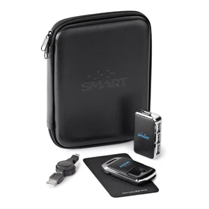 Hansel - Travel Set Includes Usb Hub With Cord, Travel Mini Mouse, Mouse Pad & Case