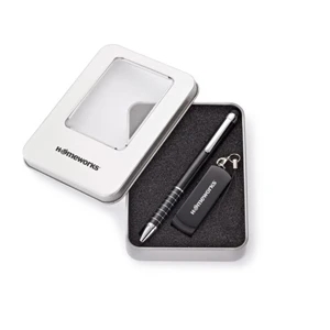 Elena - Set Includes A Usb Flash Drive With 2 Gb Memory Capacity & A Mini Pen/stylus