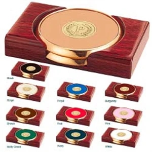 Profile Jaffa (r) Collection - Coaster Set Which Includes 2 Coasters, Each With A Medallion