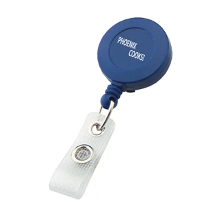 Badge Bandits - Retractable Badge Reel With A 24" Cord Extension. Retractable Badge Holder Reel