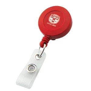 Badge Bandits - Retractable Badge Reel With A 24" Cord Extension. Retractable Badge Holder Reel