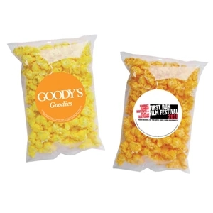 Popcorn Dude - Popcorn Single (butter). Gourmet Butter Popcorn In Clear Bag