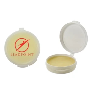 Lip Balm Flavor Mania - Clear - Lip Balm In Round Case. Lip Balm/lip Moisturizer/lip Gloss/chapstick In Case