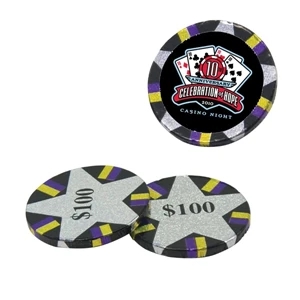 Chocolate Dude - Chocolate Poker Chips. Chocolate Poker Chips Candy With 4 Color Process Decal