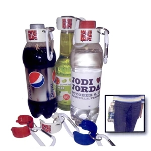 Bottle Klipz (tm) - Clip; Offers Hands Free Carrying And Clips Onto Backpacks, Bags, Etc. Patented