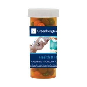 Candy King - Chocolate Littles - Pill Bottle Filled With Mints, Candy, Or Gum. A Pill Bottle Mint Candy Special