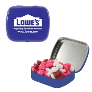 Mint Tin Maniacs - Candy Hearts - Candy Or Mint Tin Filled With Candy, Gum, Or Mints