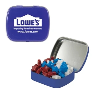 Mint Tin Maniacs - Candy Stars - Candy Or Mint Tin Filled With Candy, Gum, Or Mints