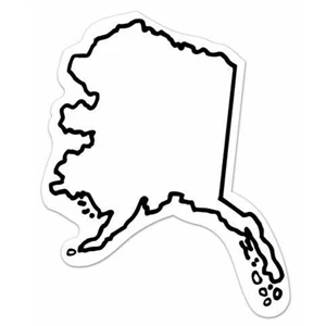 20 Mil - Magnet - Alaska. Digital 4 Color Process Print; Stock 20 Mil; 30 & 50 Mil