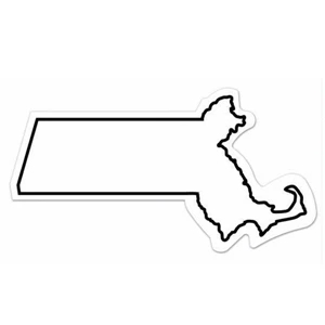 30 Mil - Magnet - Massachusetts - Full Color. Digital 4cp Print; Stock 20 Mil; 30 & 50 Mil