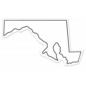 30 Mil - Magnet - Maryland - Full Color. Digital 4-color Process Print; Stock 20 Mil