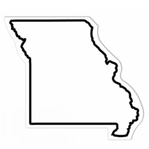 30 Mil - Magnet - Missouri - Full Color. Digital 4-color Process Print; Stock 20 Mil