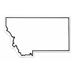 30 Mil - Magnet - Montana. Digital 4-color Process Print; Stock 20 Mil; 30 & 50 Mil