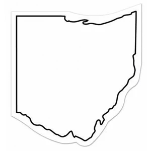 30 Mil - Magnet - Ohio - Full Color. Digital 4-color Process Print; Stock 20 Mil