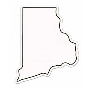 30 Mil - Magnet - Rhode Island - Full Color. Digital 4cp Print; Stock 20 Mil; 30 & 50 Mil