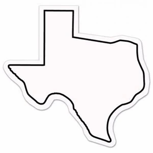 30 Mil - Magnet - Texas. Digital Four Color Process Print; Stock 20 Mil; 30 & 50 Mil