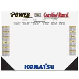 Full Color 40 Sheet Desk Pads