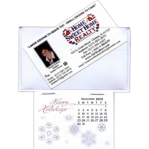 Proudly Display Your Business Card In Our Magnetic Card Holder/calendar