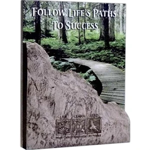Summit Stone - Summit Stone Peak Award Plaque Can Be Set On A Desk Or Hung On The Wall
