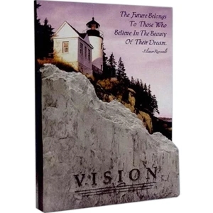 Summit Stone - Summit Stone Peak Award Plaque Can Be Set On A Desk Or Hung On The Wall
