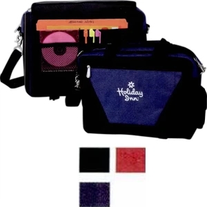 Summit - Computer Briefcase With Zippered Pocket With Padded Computer Compartment