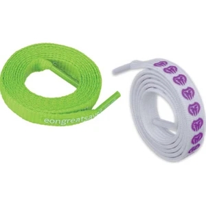 Plain Weave - 36" - Custom Printed Polyester Shoe Laces With Plastic Tips