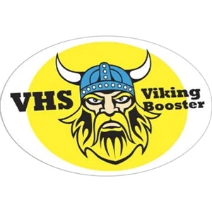Full Color - 3 7/8" X 5 3/4" - Magnetic Bumper Sticker Made Of White Flexible Magnetized Vinyl